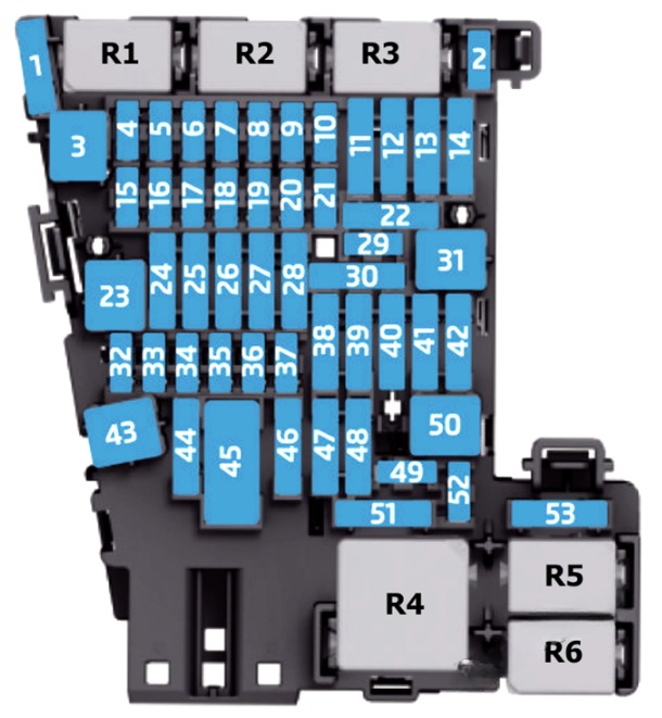 Volkswagen Passat Fuse Box Diagrams and Location User Guide (2015 - 2019) Fig 3