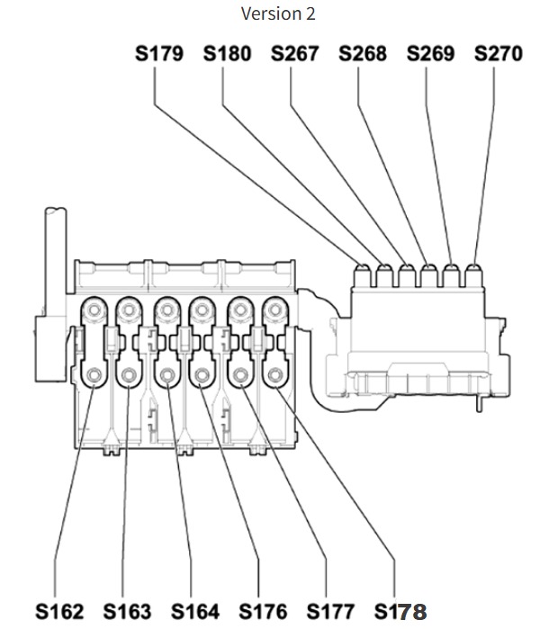 Volkswagen Polo Fuse Box Diagrams and Location User Guide (2002 - 2009) Fig 6