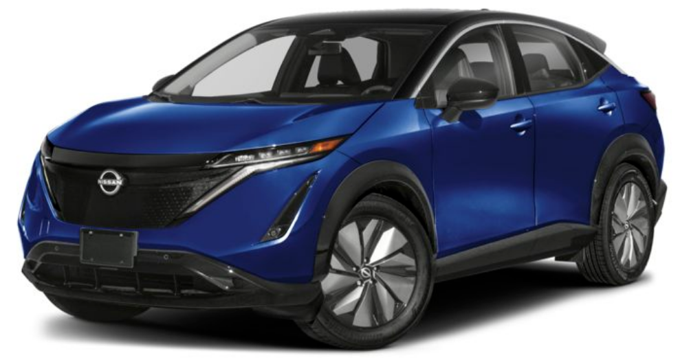 nissan ariya 2025 Boulder Deep Ocean Blue PearlBlack Diamond Pearl