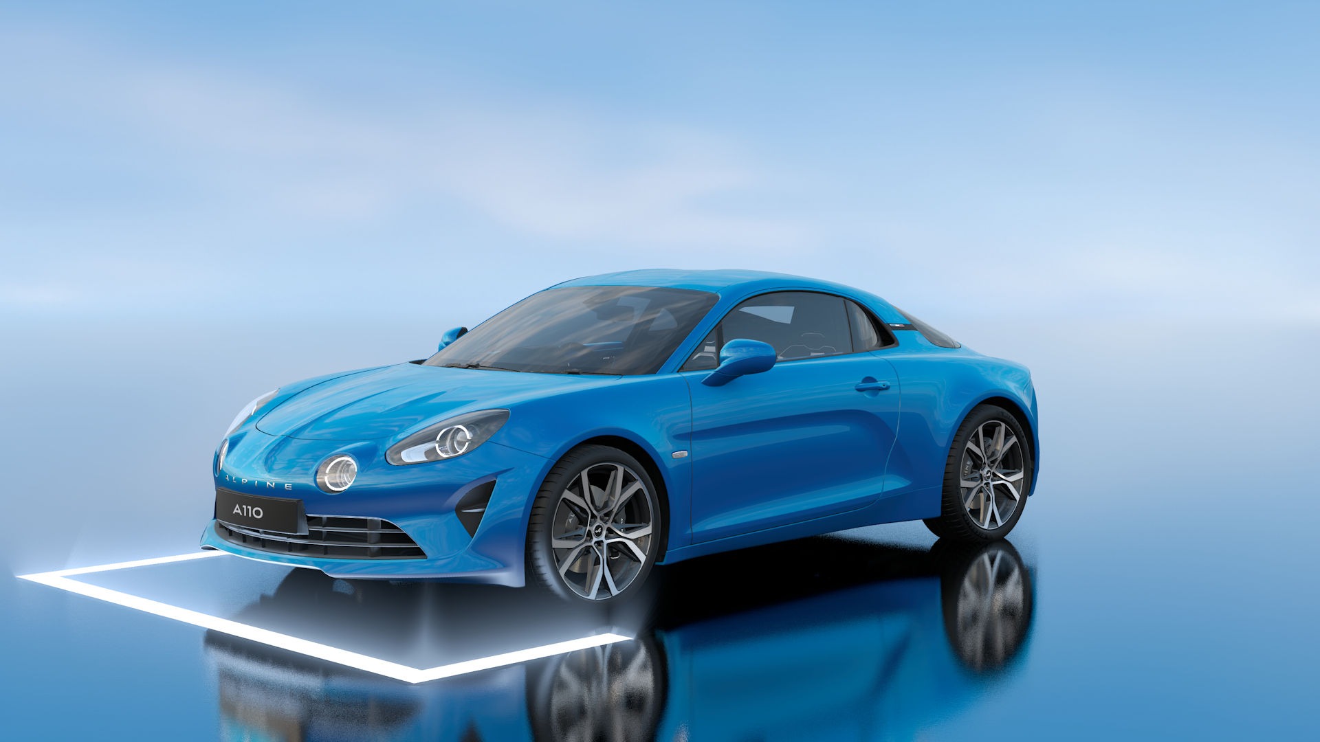 Alpine A110 2026 3Bleu Alpine