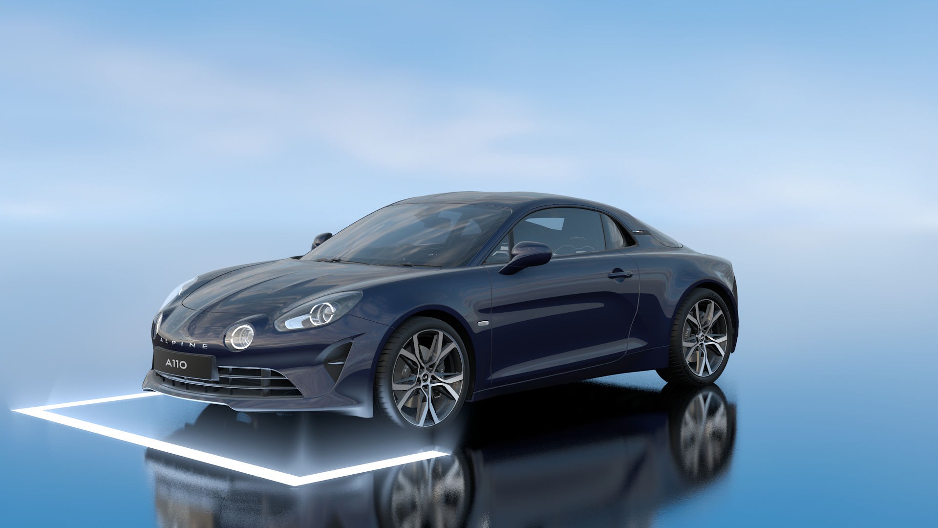 Alpine A110 2026 3Blue Abysse
