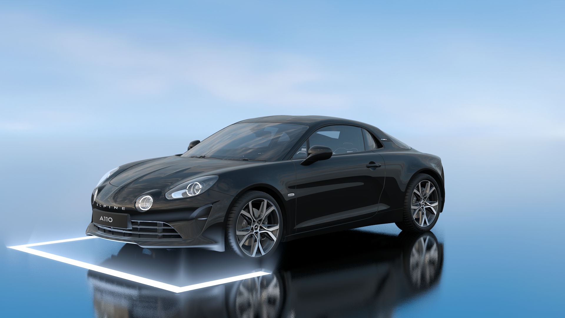 Alpine A110 2026 3Noir Profond