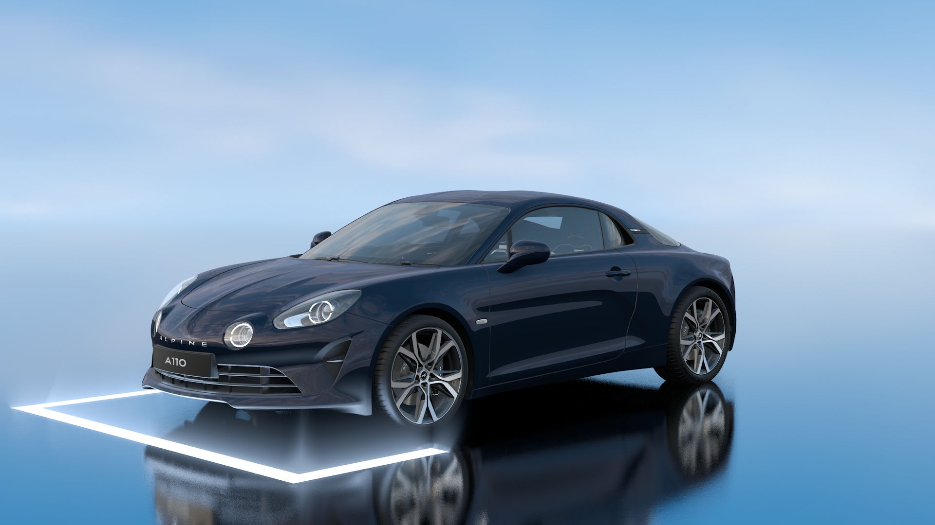 Alpine A110 2026 BLEU FONCÉ