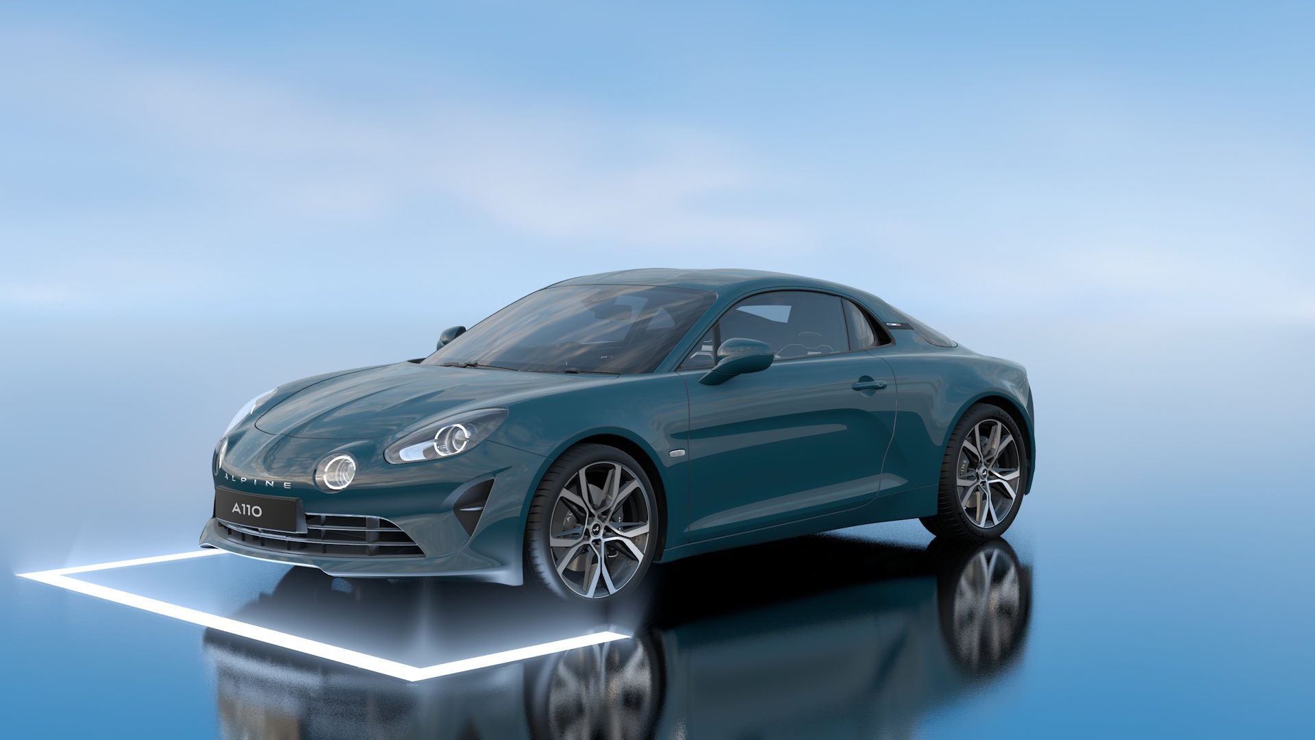 Alpine A110 2026 BLUE PAON
