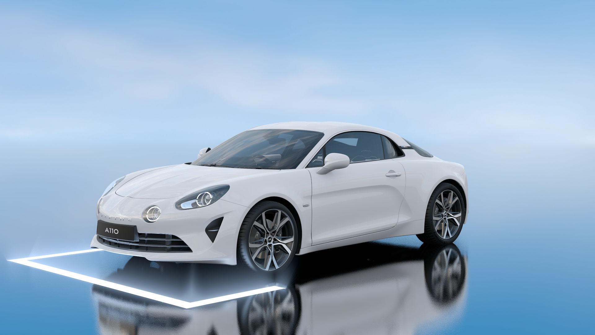 Alpine A110 2026 Blanc Glacier