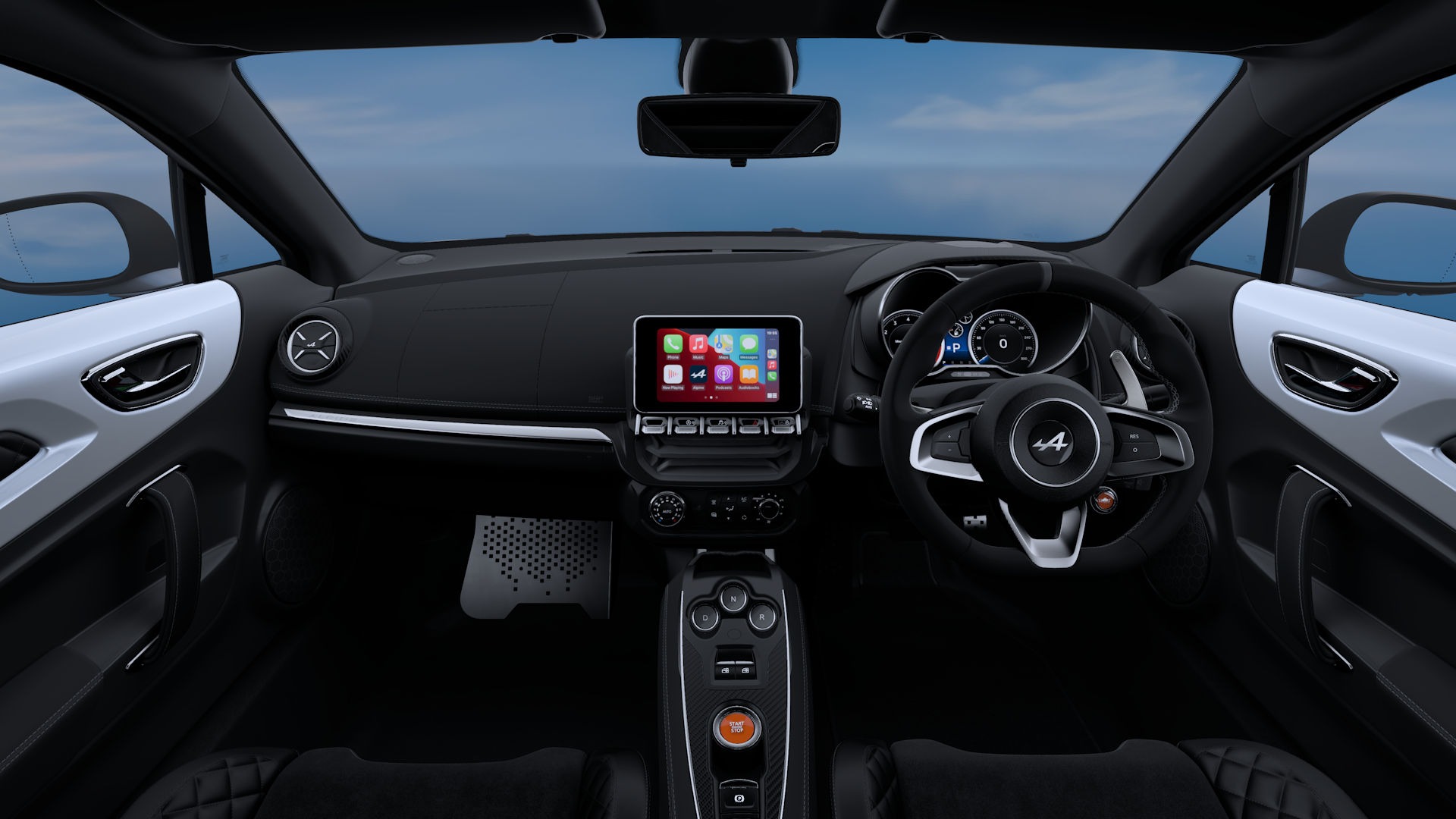Alpine A110 2026 INTERIOR