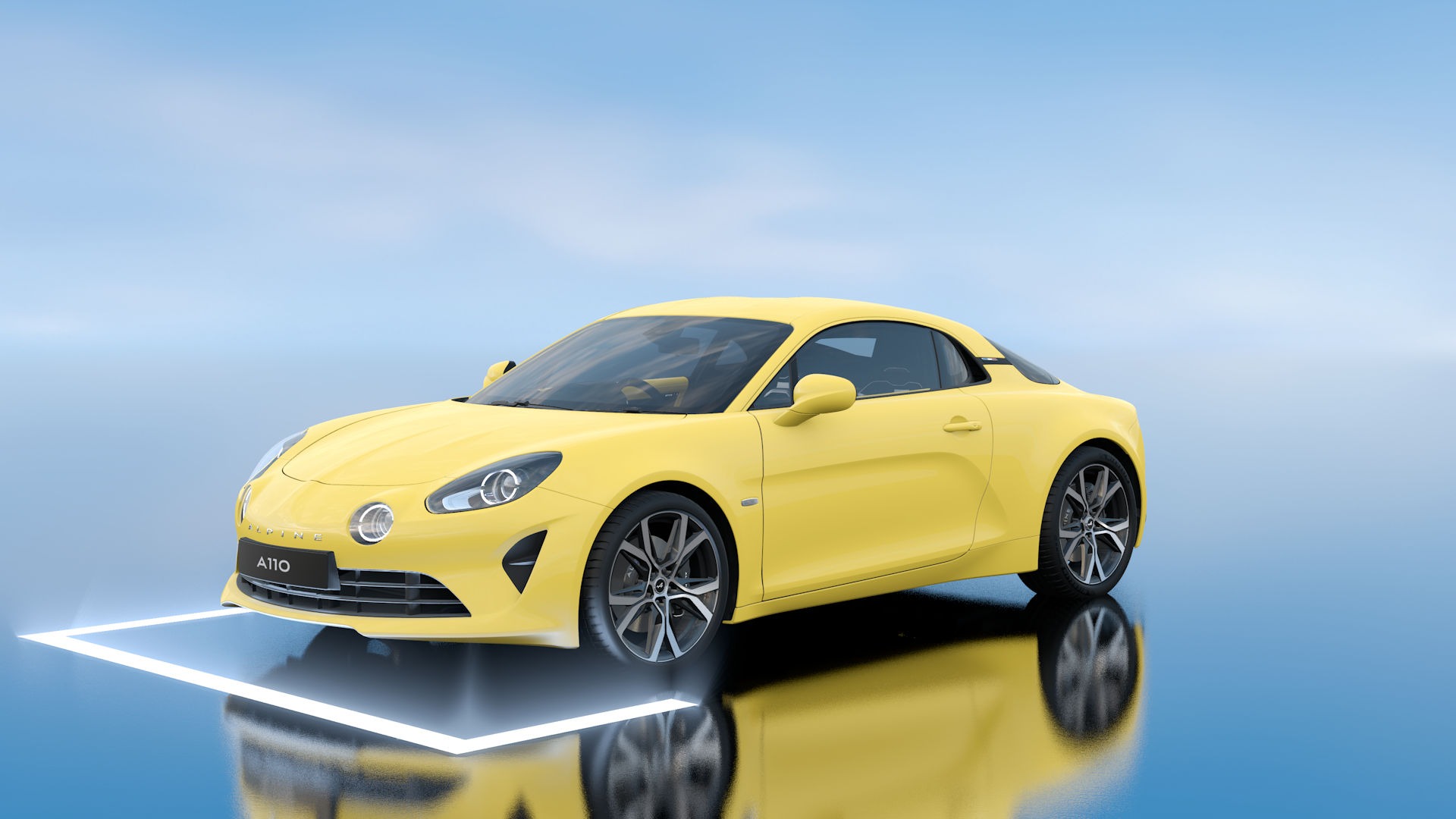 Alpine A110 2026 VANILLE