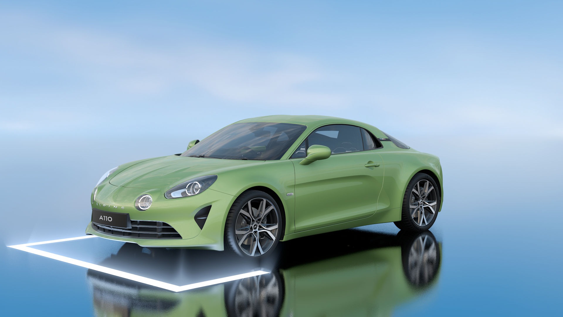 Alpine A110 2026 VERT NORMAND