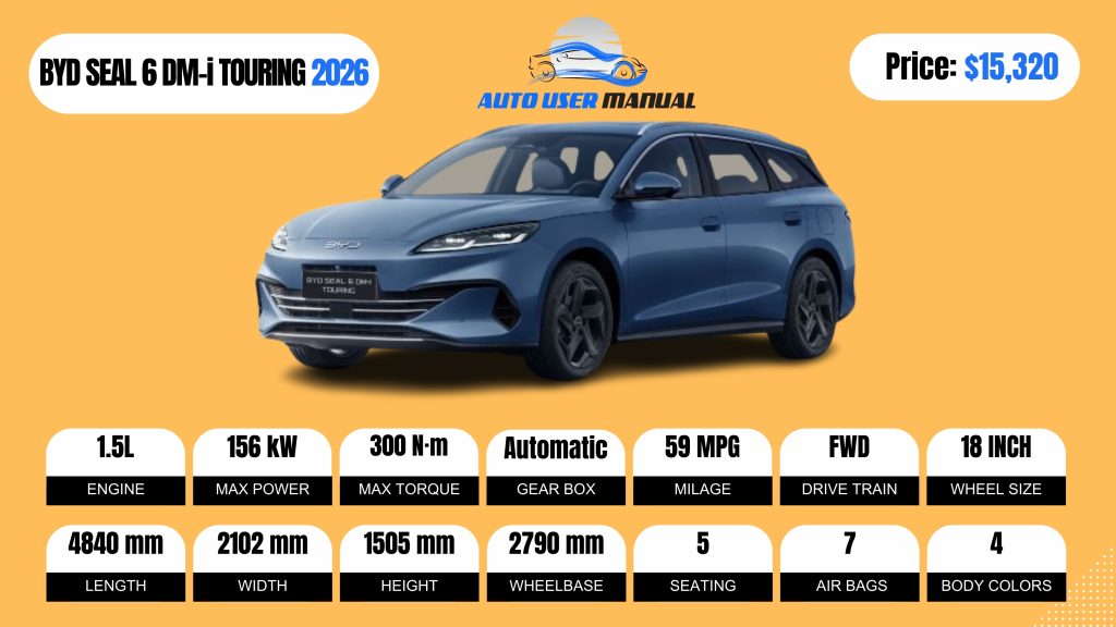 BYD SEAL 6 DM-i TOURING 2026 Brochure