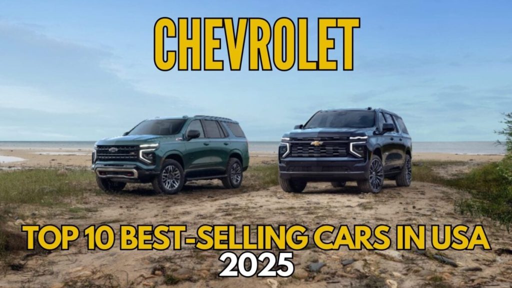 Chevrolet Top 10 Best-Selling Cars in USA 2025 featured