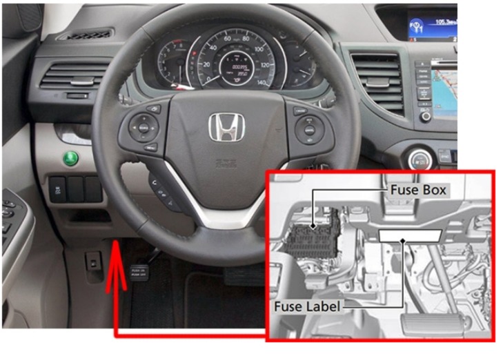 Honda CR-V (2012 – 2016) fig-1