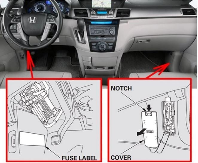 Honda Odyssey (2011 – 2017) FIG-1