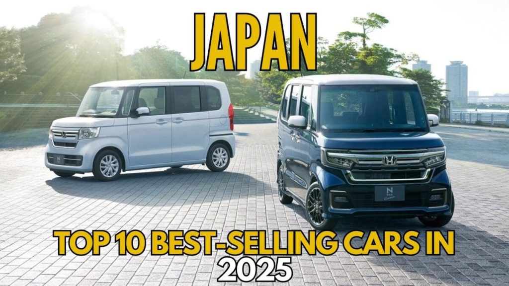 Japan Top 10 Best-Selling Cars in 2025
