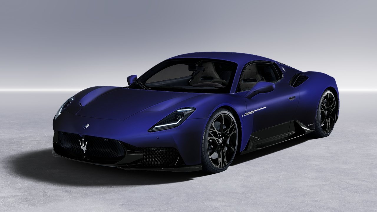MASERATI MCPURA 2026 BLU CORSE MATTE - FUORISERIE
