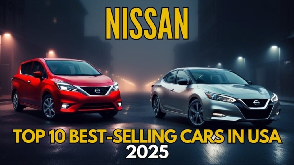 Nissan Top 10 Best-Selling Cars in USA 2025 featured