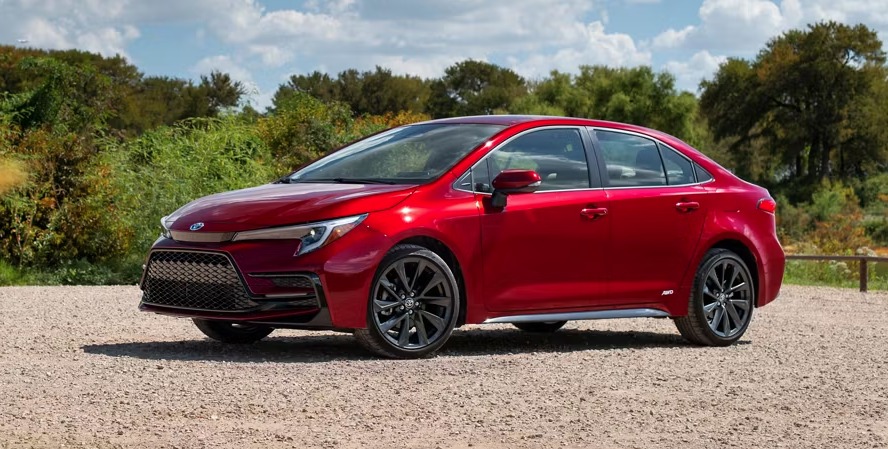 Number 2 2025 Toyota Corolla Hybrid fig -1