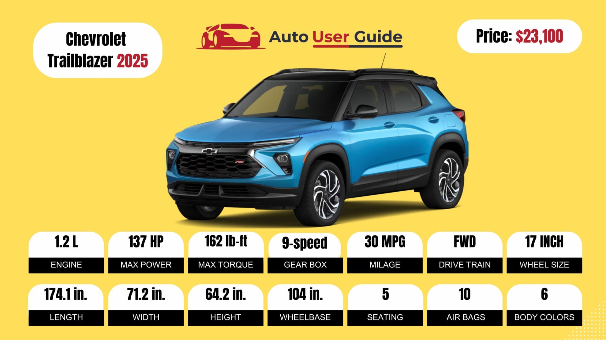 Number 6 2025 Chevrolet Trailblazer fig-2
