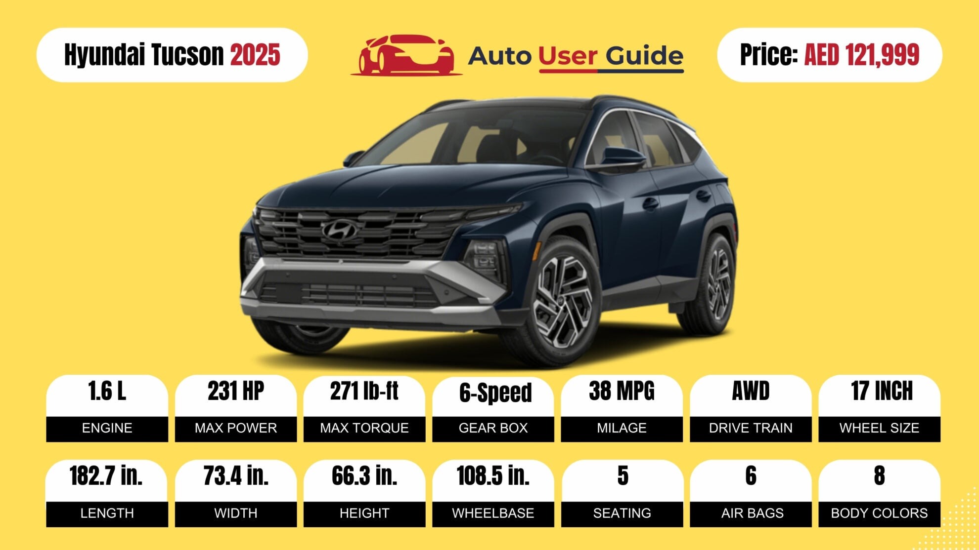 Number 6 2025 Hyundai Tucson (Hybrid) fig -2