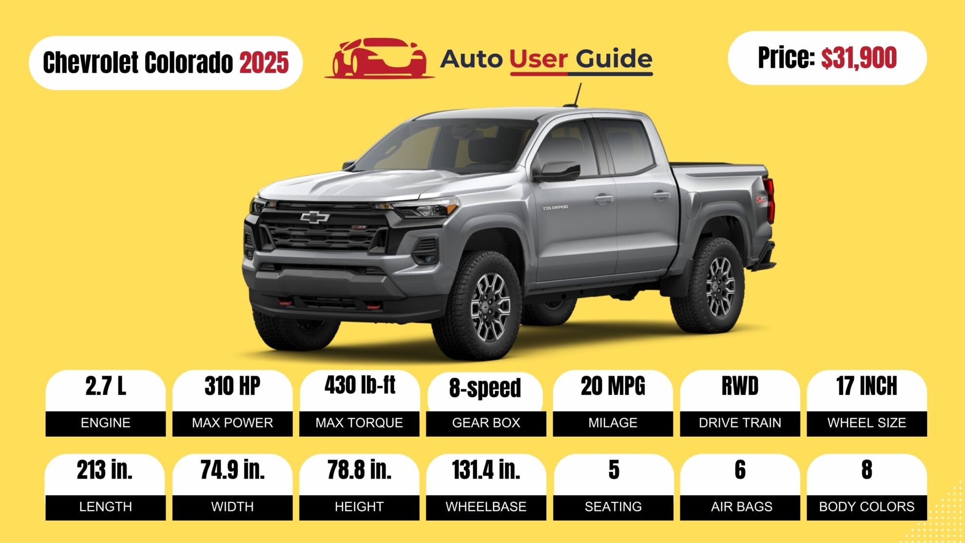 Number 7 2025 Chevrolet Colorado fig-2