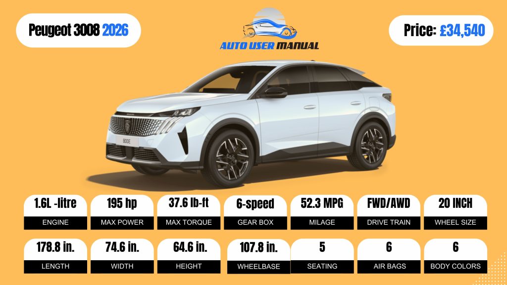 Peugeot 3008 2026Brochure