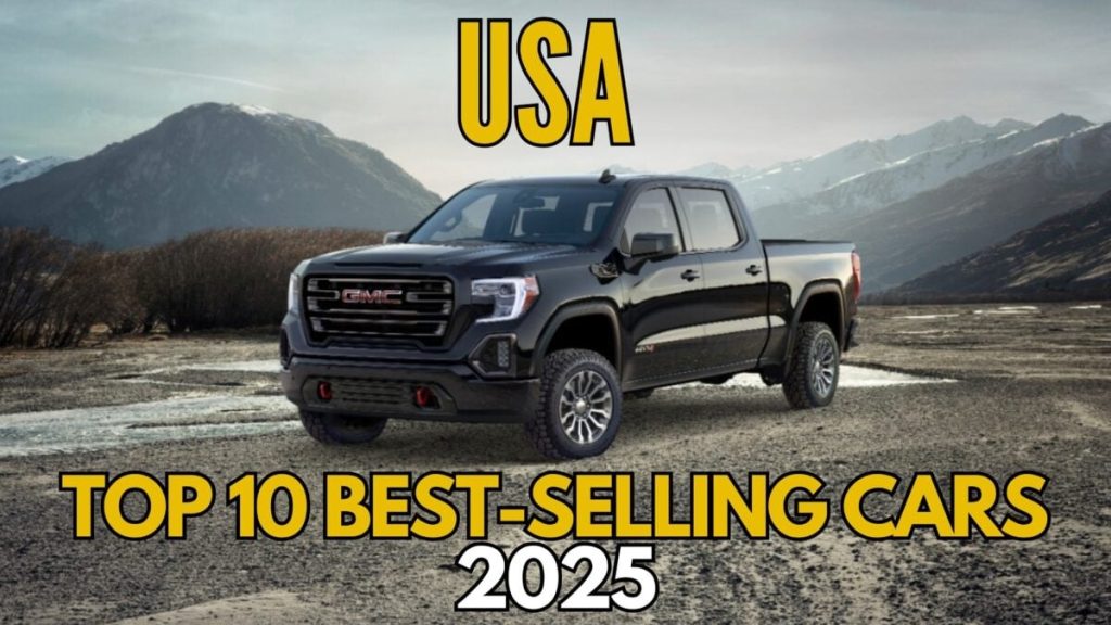 USA 2025 Top 10 Best Selling Cars featured