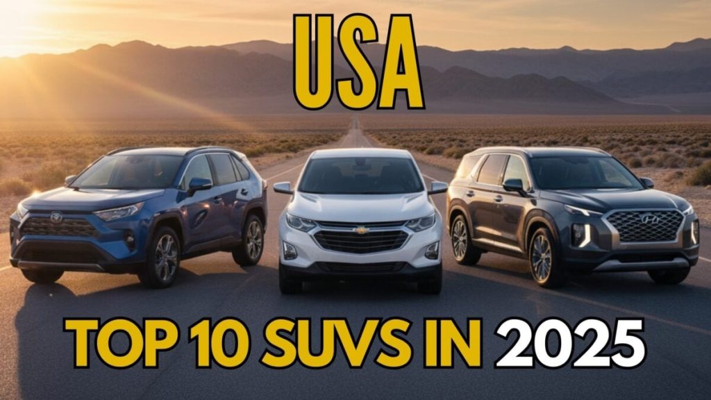 USA Top 10 SUVs in 2025 featured