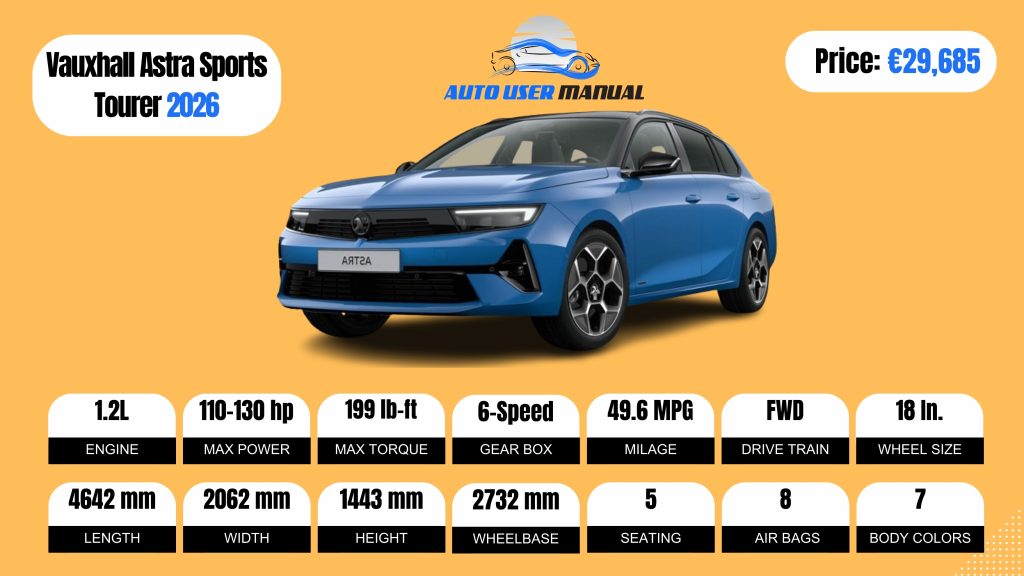 Vauxhall Astra Sports Tourer 2026 Specs Featured 1