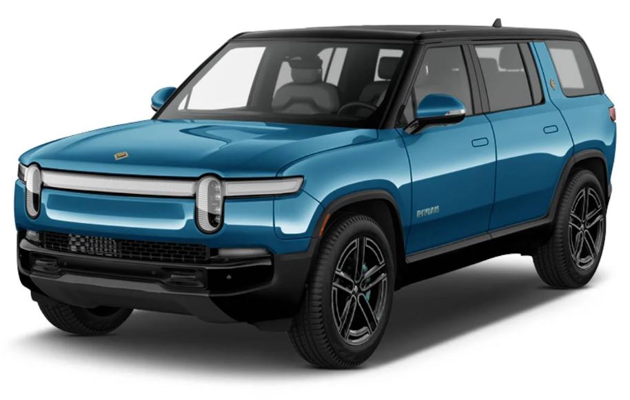 2026 Rivian R1S Quad 4dr SUV in Rivian Blue