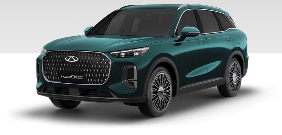 CHERY TIGGO 9 2026 Aurora Green