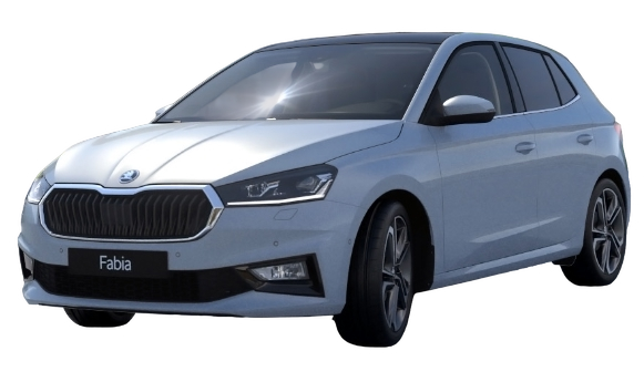 Skoda Fabia 2026 Candy White