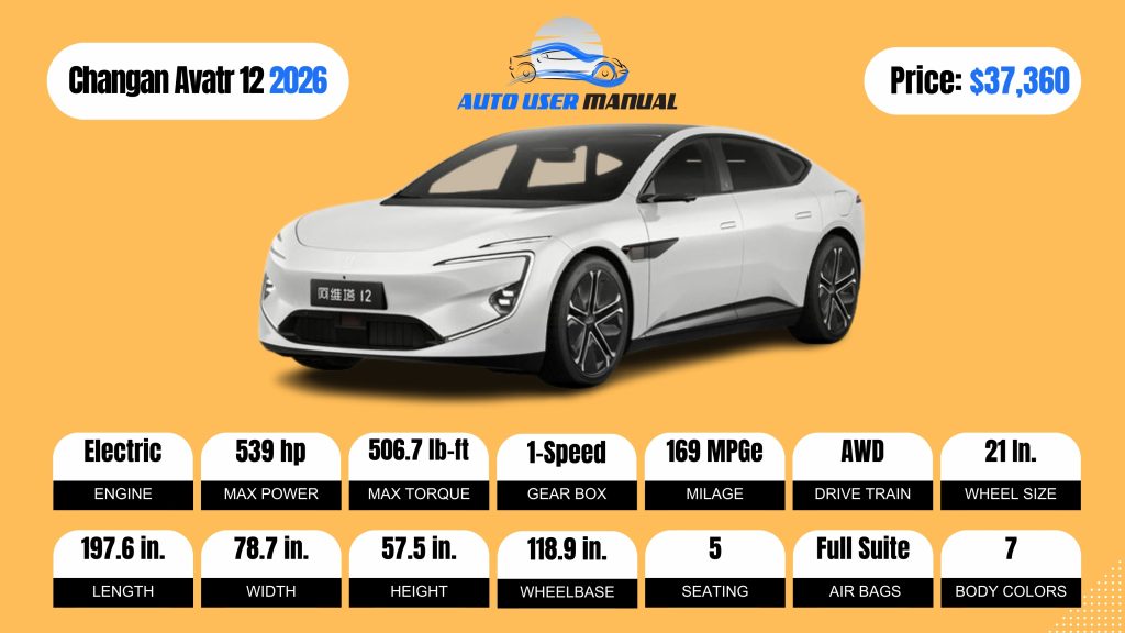 Changan Avatr 12 2026 Brochure Featured