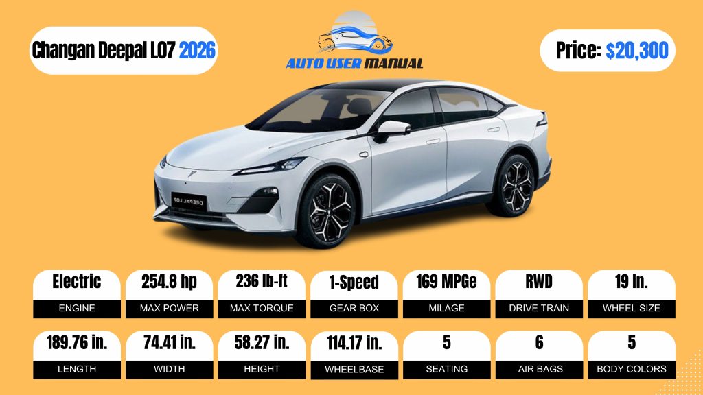 Changan Deepal L07 2026 Brochure