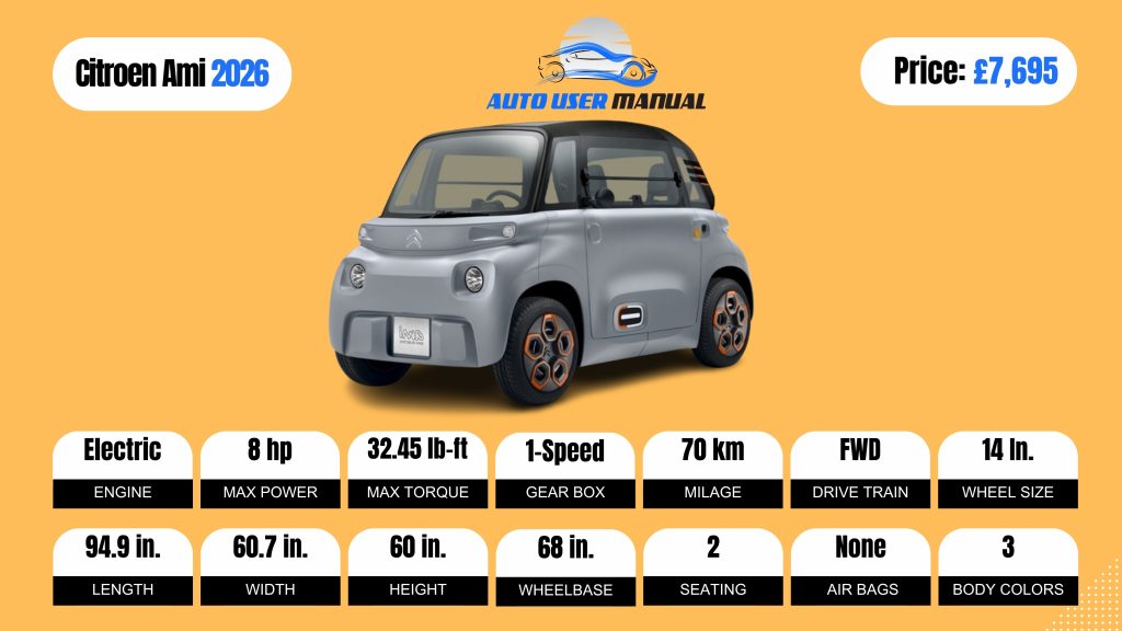 Citroen Ami 2026 Specs Featured