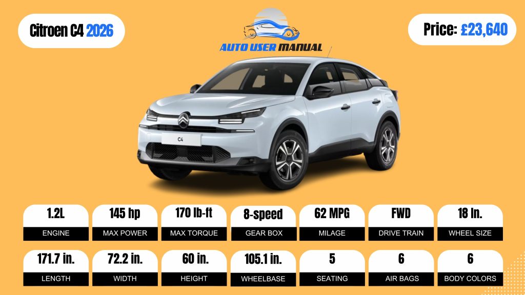 Citroen C4 2026 Brochure