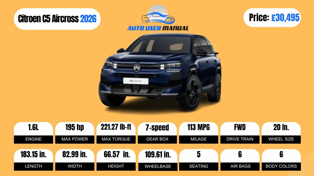 Citroen C5 Aircross 2026 BROCHURE