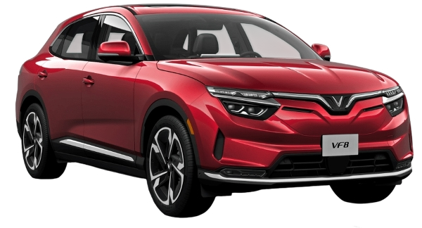 VINFAST VF8 2026 Crimson Red