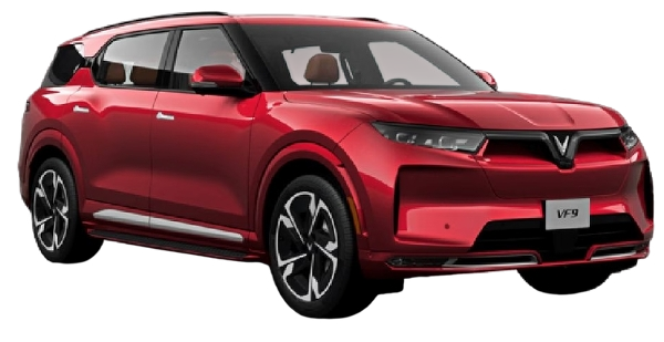 VINFAST VF9 2026 Crimson Red