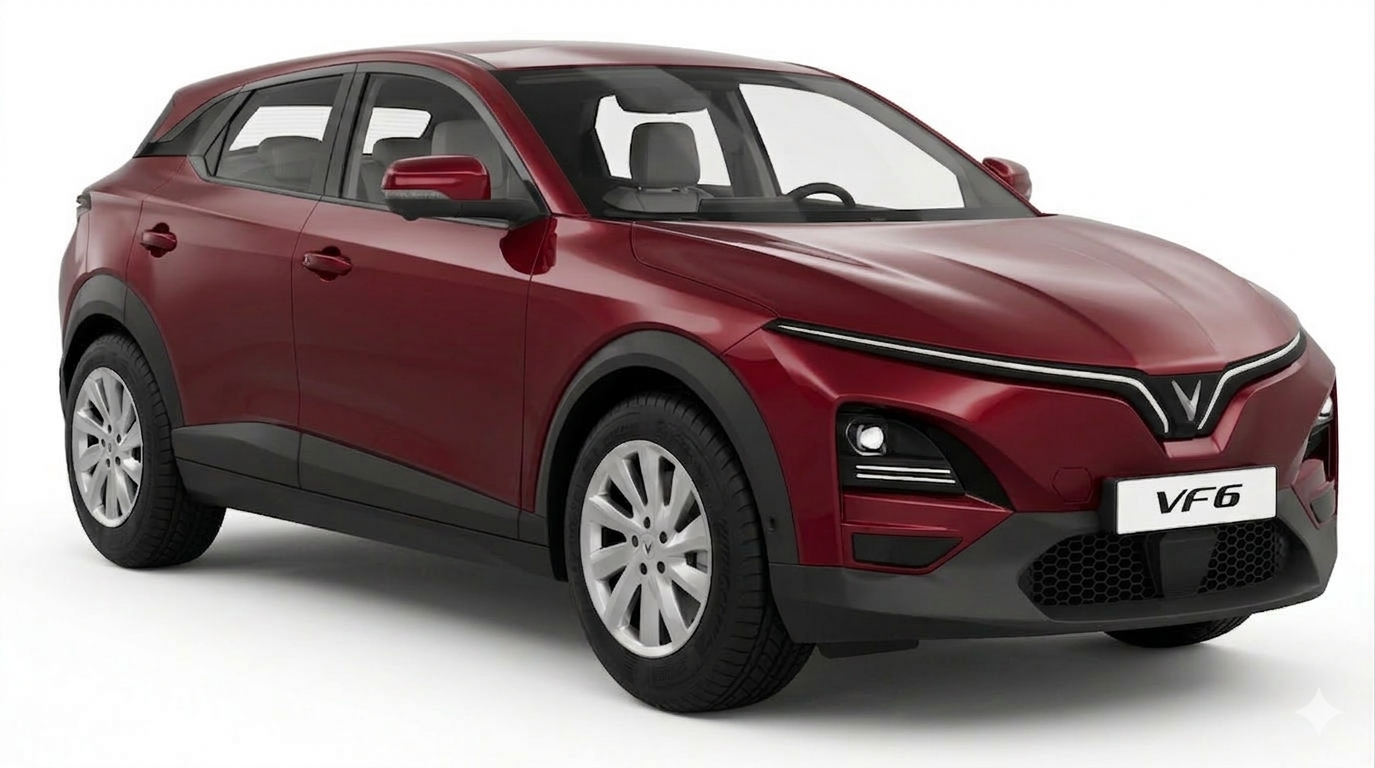 Crimson Red VINFAST VF 6 2026