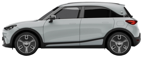 Smart #1 2026 Cyber silver
