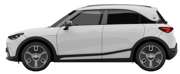 Smart #1 2026 Digital white