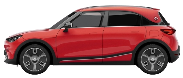 Smart #1 2026 Laser red