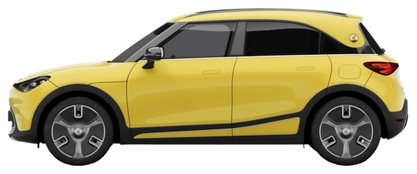 Smart #1 2026 Lumen yellow