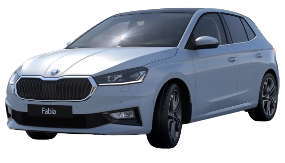 Skoda Fabia 2026 Moon White