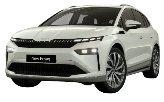 Skoda Enyaq 2026 Moon White