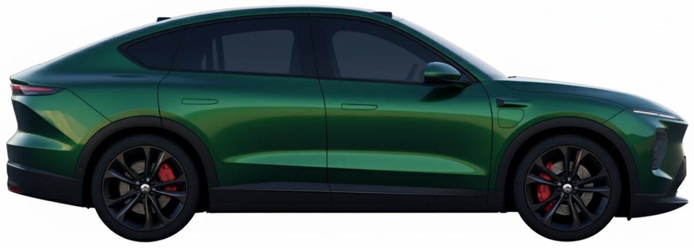 NIO EC7 2026 Arctic Green