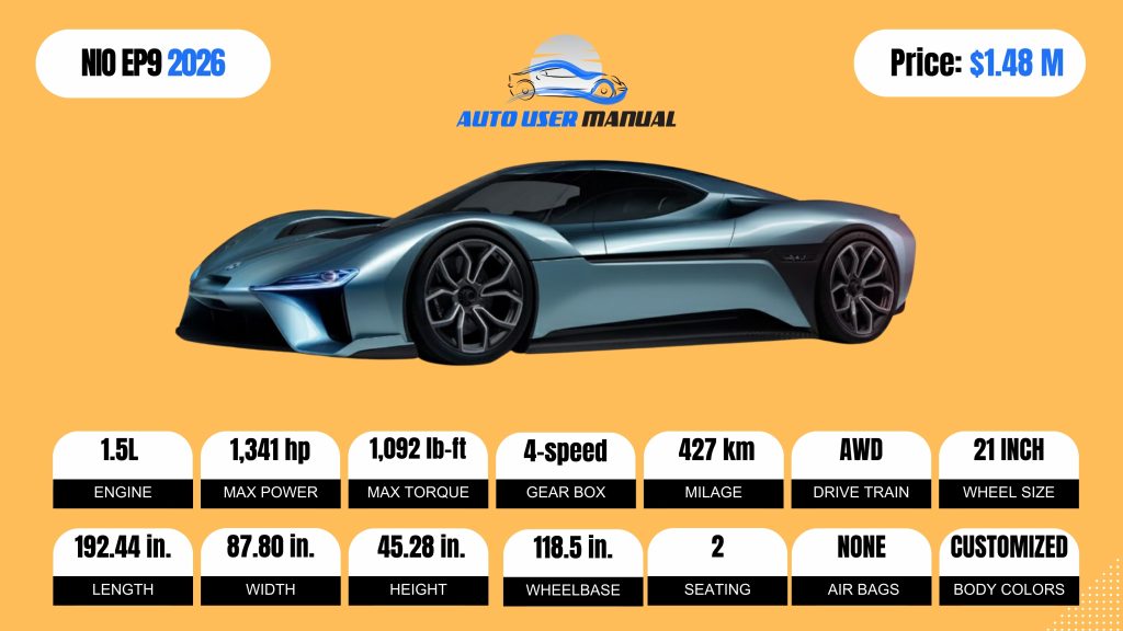 NIO EP9 2026