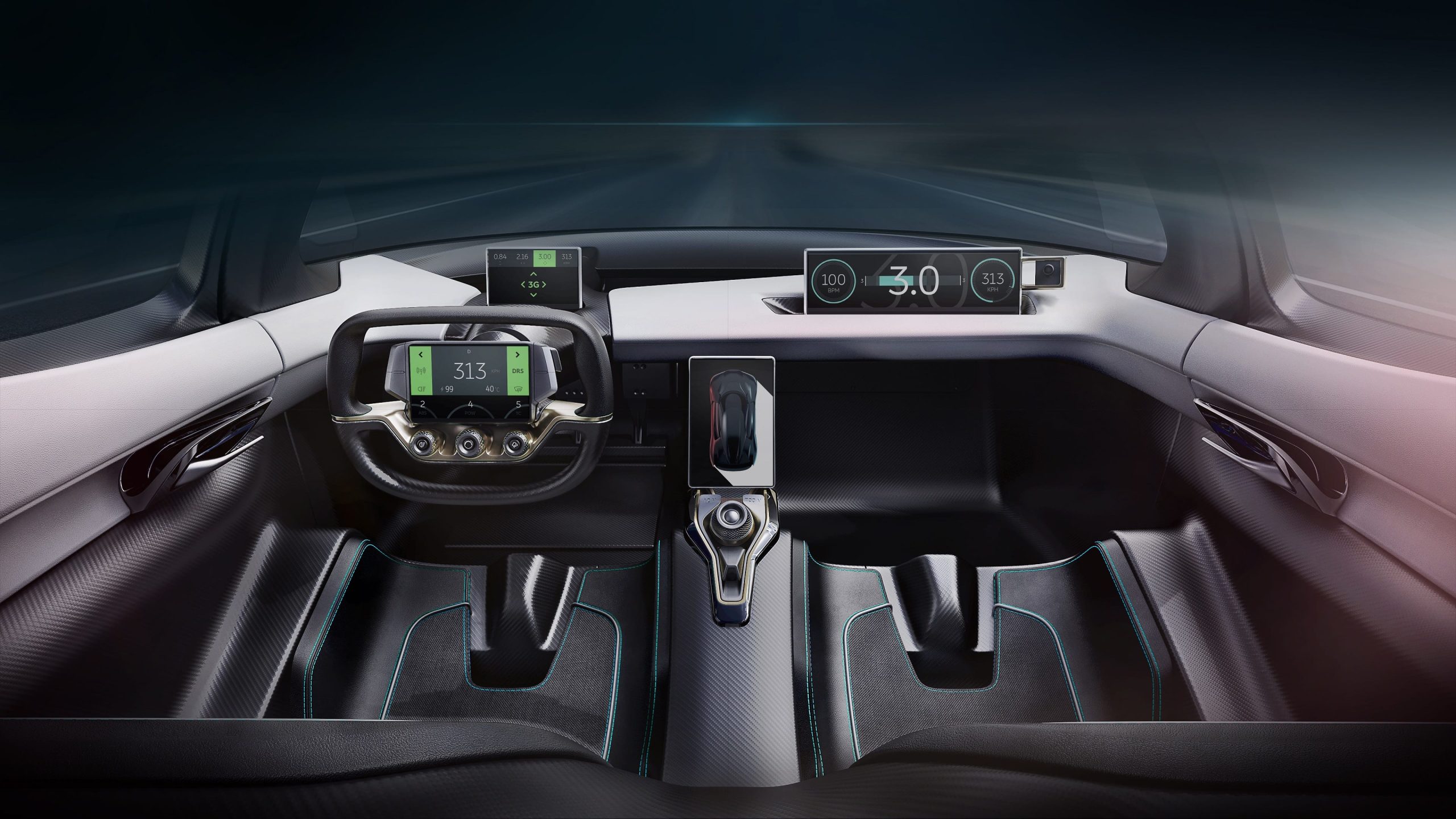 NIO EP9 2026 interior