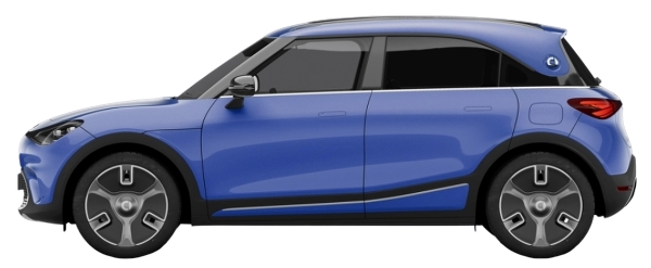 Smart #1 2026 Quantum blue