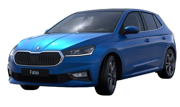 Skoda Fabia 2026 Race Blue
