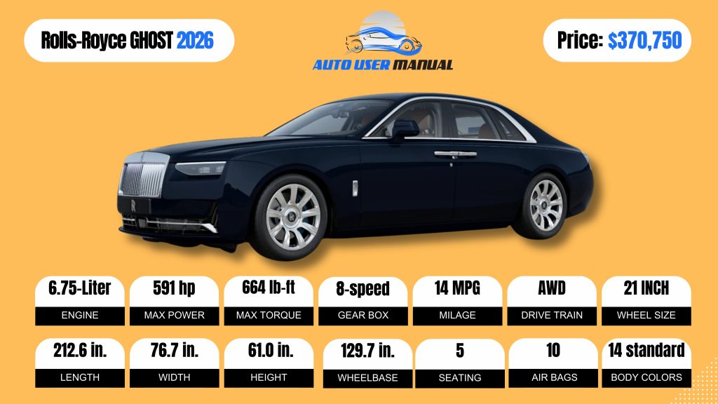 Rolls-Royce GHOST 2026